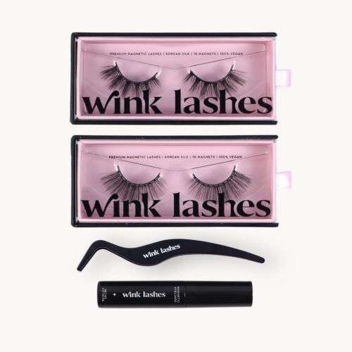 Feelin hot zestaw rzęs magnetycznych Wink Lashes