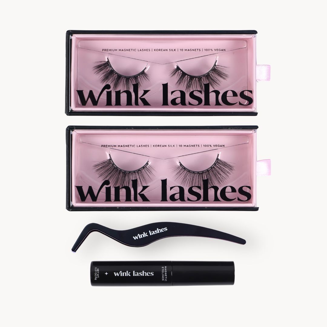 Magnetische Wimpern von Wink Lashes für ein heißes Gefühl
