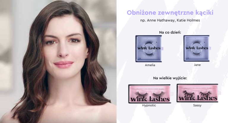Jakie rzęsy dla oczu z obniżowym kącikiem