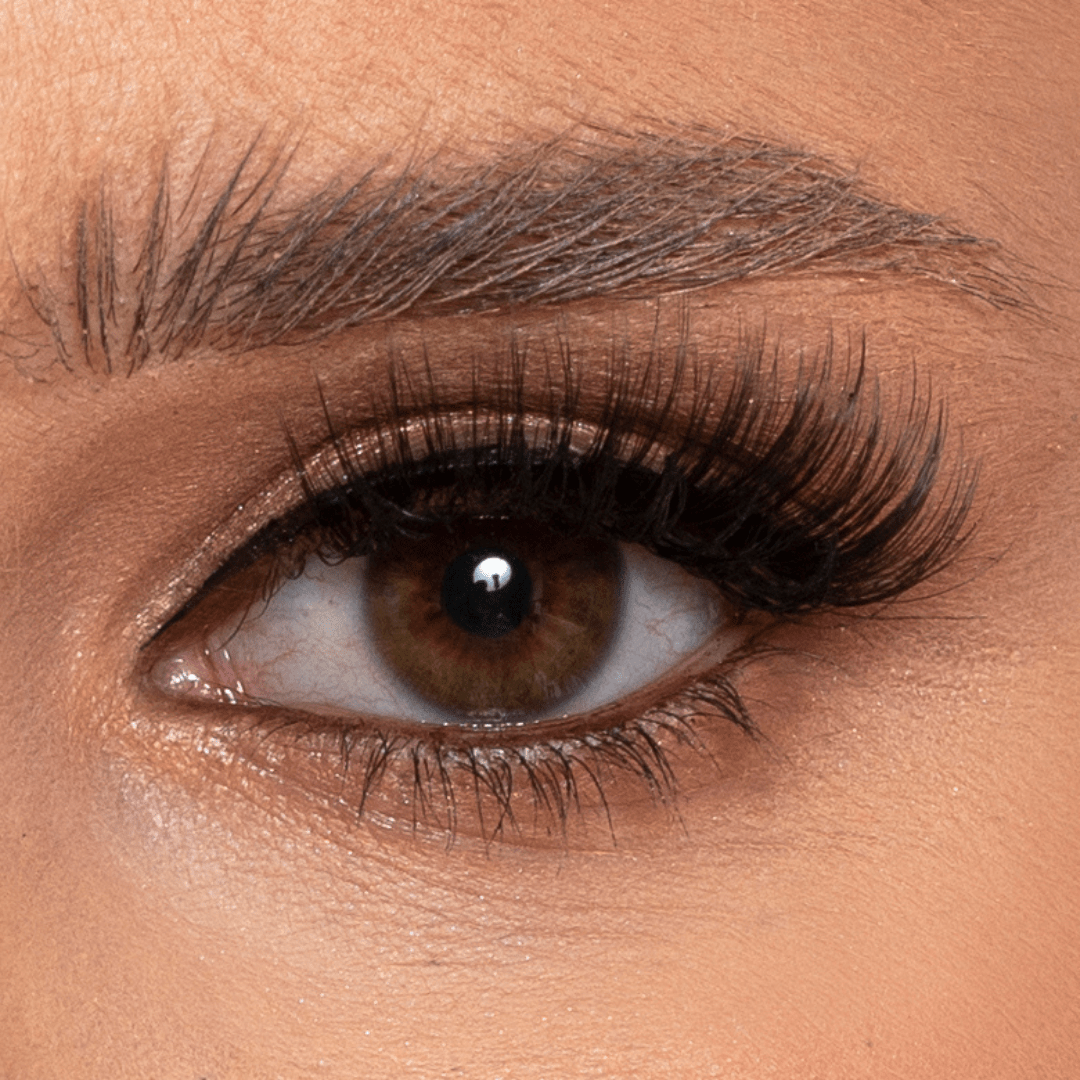 Hollywood magnetische Wimpern am Auge