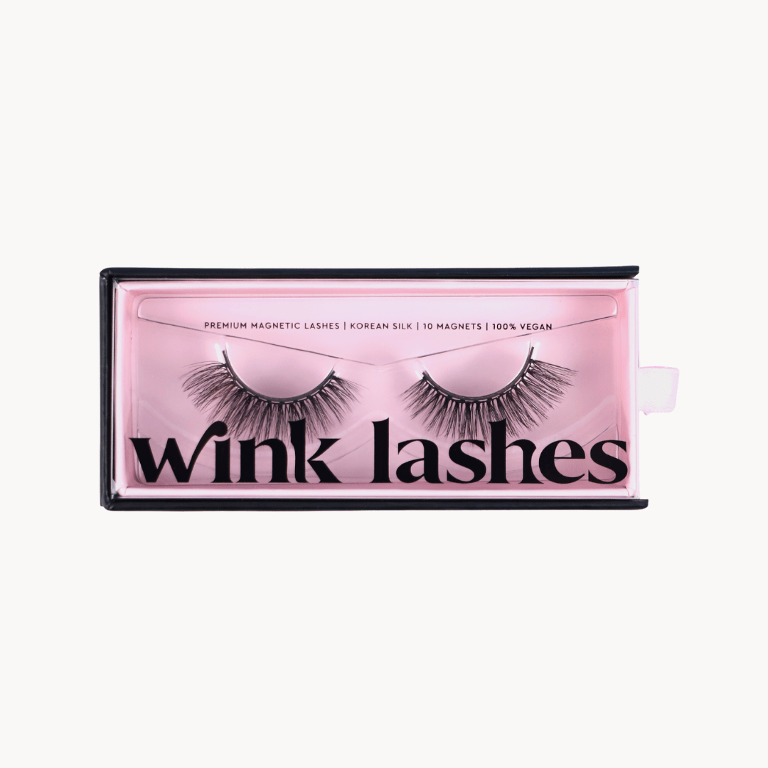 Hypnotische magnetische Wimpern