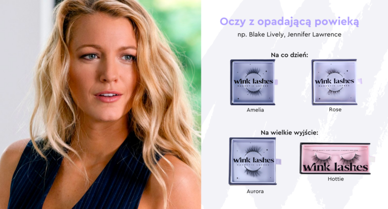 Jakie rzęsy do opadającej powieki