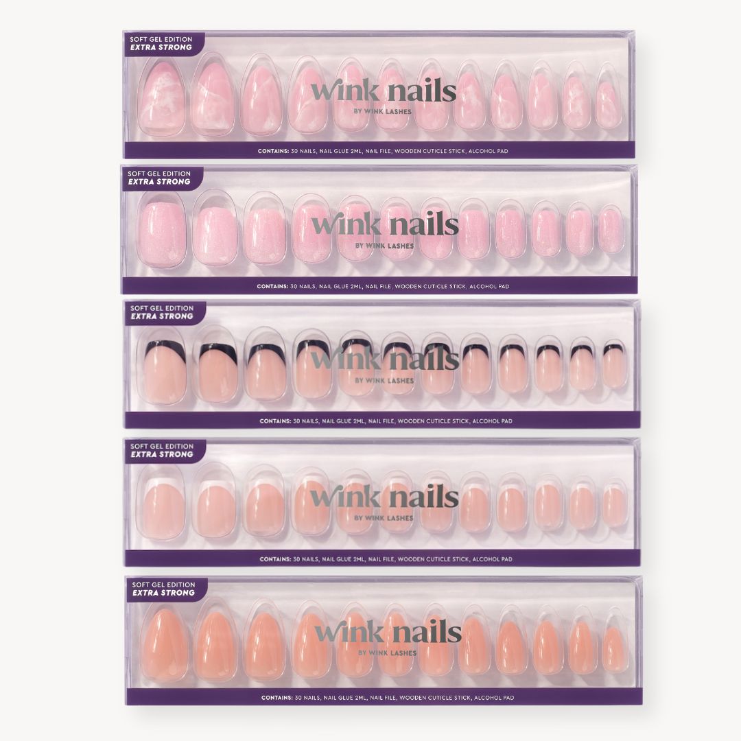 Nagelboxen drücken am Set