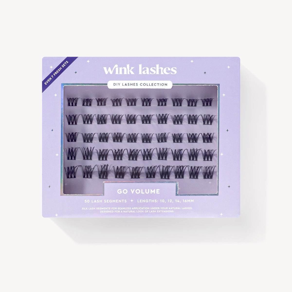 eyelashes clumps go volume pack