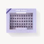 Wimpernbüschel natürlich flauschig Packung 8 10 12