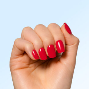 juicy red paznokcie press on