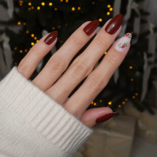 Cranberry paznokcie press on