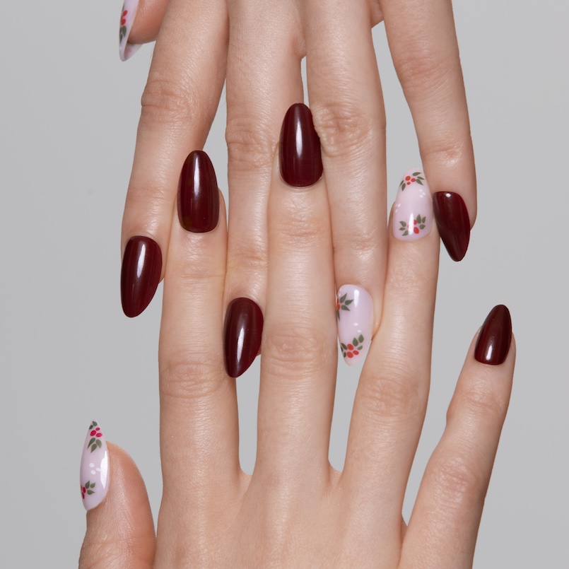 Cranberry sztuczne paznokcie