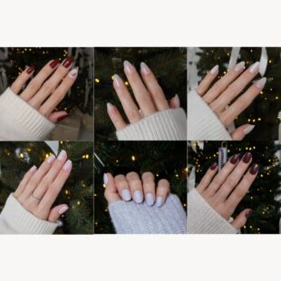 Merry Glitter Christmas - zestaw paznokci