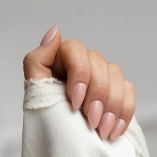 paznokcie press on peachy