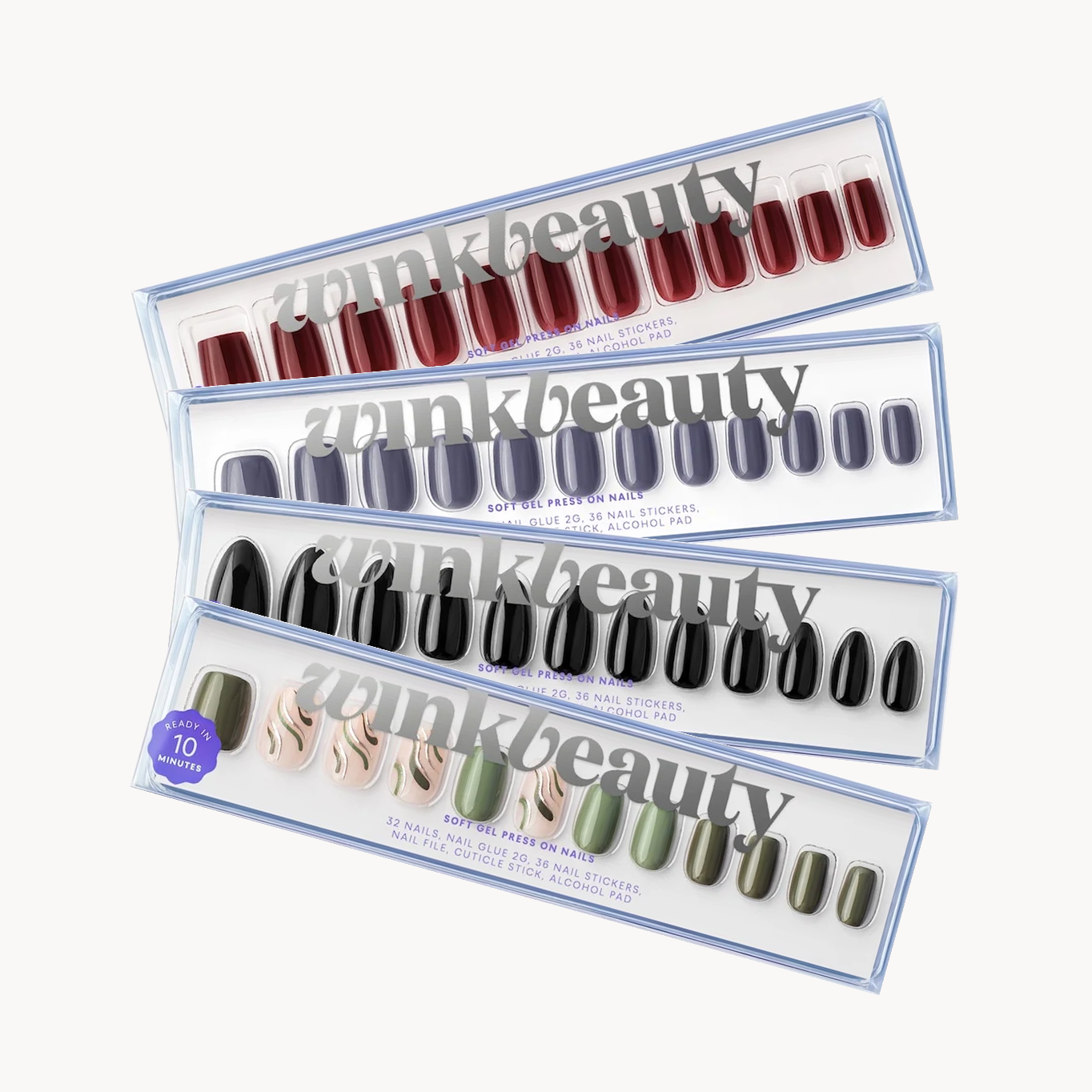 Zestaw paznokci mix&match