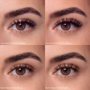 volume fluff and soft glam
